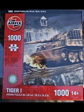 Tiger I 1000-Piece Jigsaw Puzzle - Brown